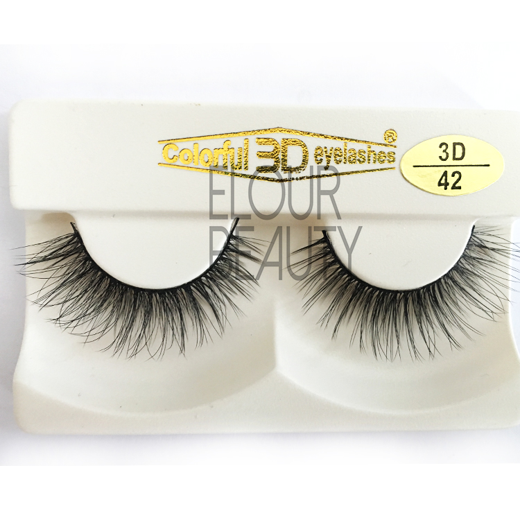 High qualty private label perfect silk lashes EJ12